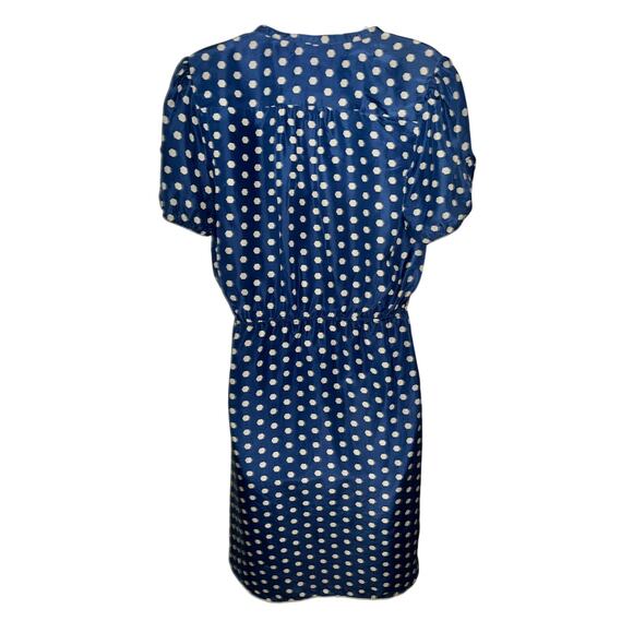 NWOT Anthropologie Lil Hailstones Silk Ruffle Trim Dress – Size 10 - Picture 5 of 7